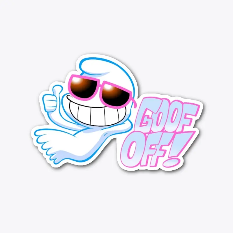 Goofball GOOF OFF Sticker