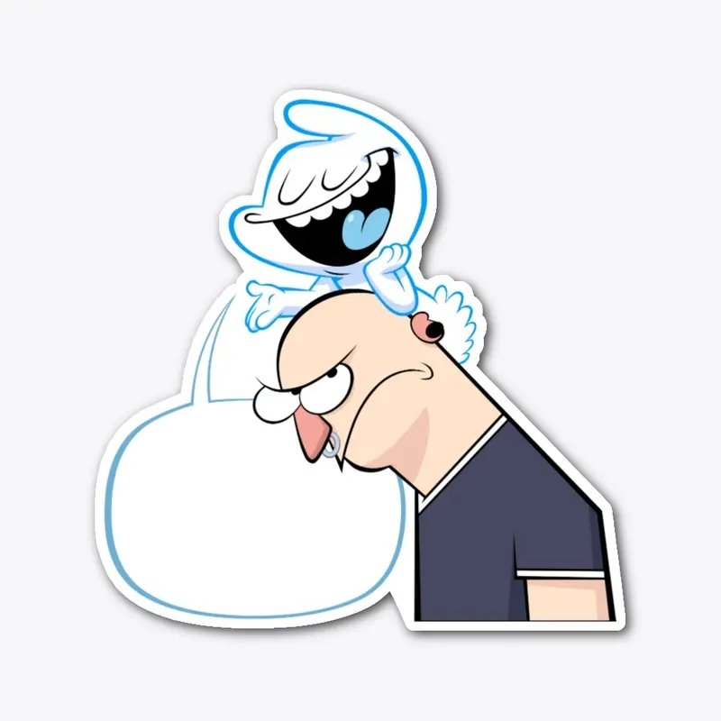 GOOFBALL STICKER (word balloon)